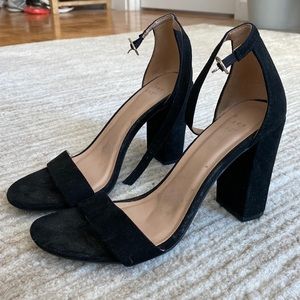 A New Day • Black Block Heel • Size 6 1/2